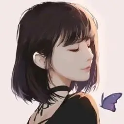 胶片少女头像
